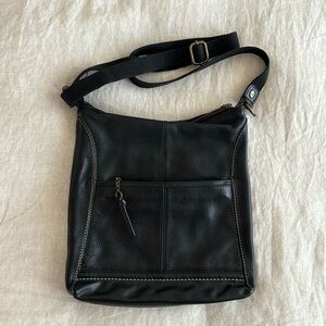 Classic The Sak Iris Leather Crossbody Hobo Black purse